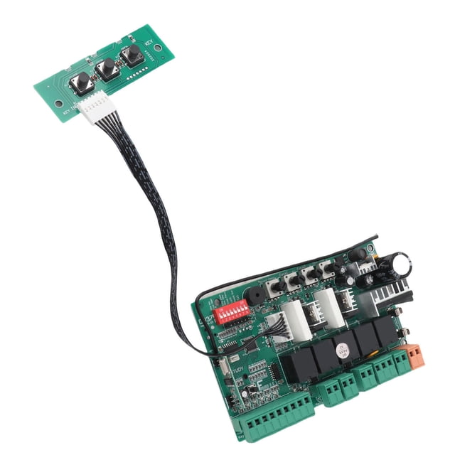 Tablero Controlador De Motor De Puerta, Operación De Interruptor Manual Tablero De Control De Motor De Puerta Corrediza Configuraciones Ajustables Lentes Para Abridor De Puerta