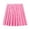 Hot Pink, variant on Women's Casual Pleated Skirt Versatile Skirt for Daily Wear Work Study Party Dance with Color Block Design Beach Skirt XS