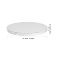 thumbnail image 2 of OULII 10 Pcs Cake Rounds Enhanced Presentation White Cake Paper Base for Special Occasions, 2 of 7