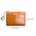 thumbnail image 2 of Wallet Purse Men Cards Short Credit Holder Leather Coin Storage Money Pouch Multifunctional Male Business Casual Fashion, 2 of 9