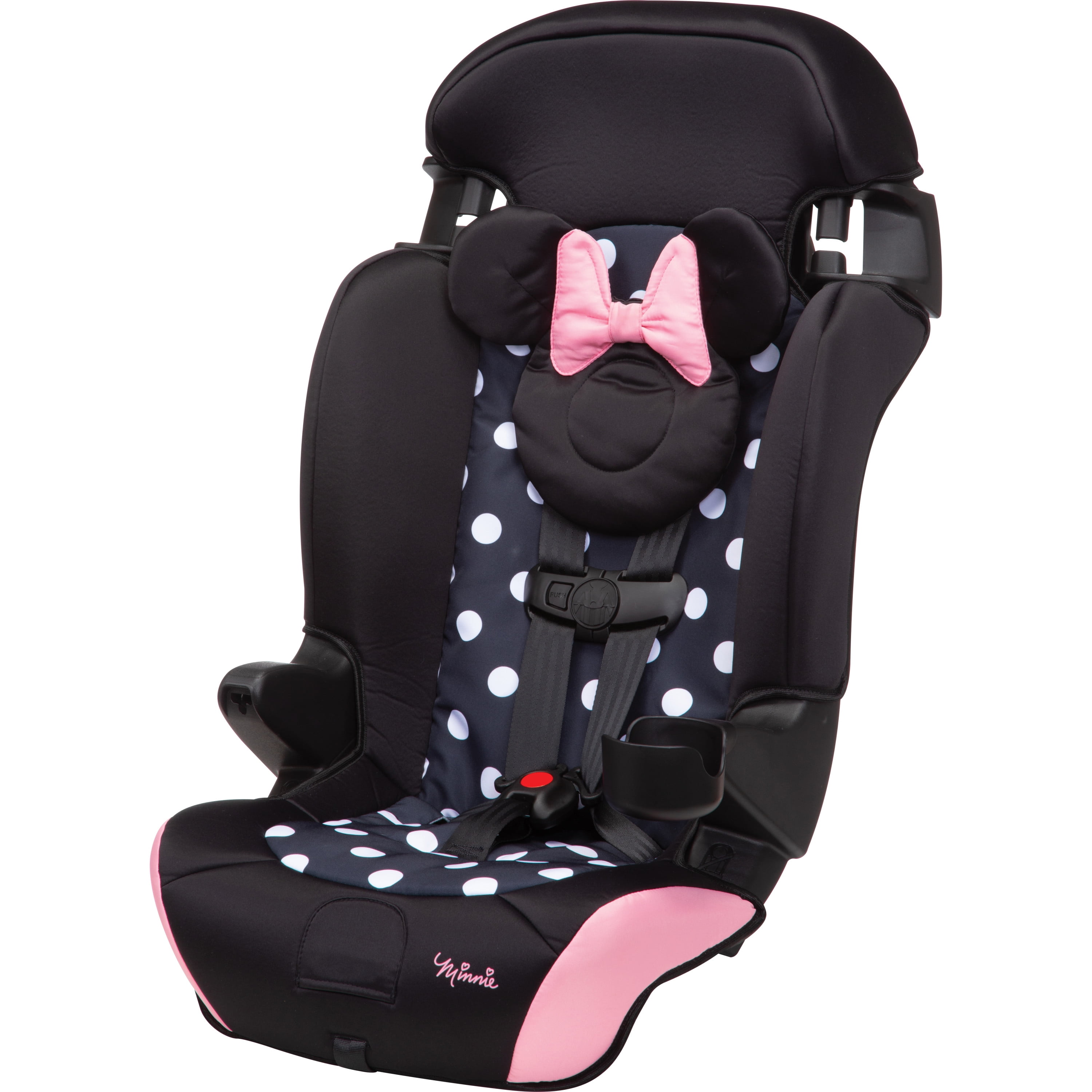 Minnie Mouse Car Seat Convertible Girls Forward Rear Facing Booster Disney Baby 