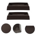 thumbnail image 2 of KAKOWELY 4Pcs Furniture Caster Cups Furniture Pads Grippers Floor Protectors for Sofa Bed,3.35X"X3.35"X0.59", 2 of 4