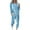 Sky Blue, variant on Bixock Women Fall and Winter Outfit Set,Women Two-piece Set,Casual Set for Women Print Round Neck Long Sleeve Top and Pants Loungewear Yoga Outfit Set