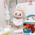 thumbnail image 4 of Ropa y accesorios para muñecas de peluche de 17 cm, minimuñecas de peluche, para muñecas ídolos de Corea del Kpop, Exo, Labubu, cama, capucha de papas fritas, regalo, 4 of 5