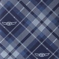 thumbnail image 4 of Star Wars Grogu Blue Polyester Plaid Men's Tie, 4 of 5