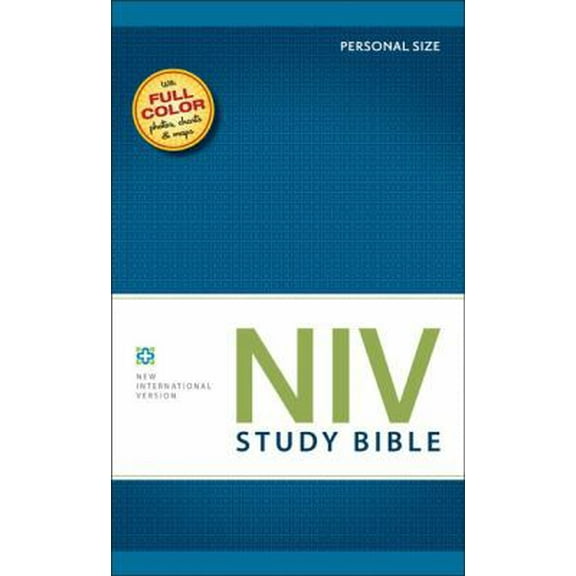 Pre-Owned NIV Study Bible, Personal Size, Hardcover, Red Letter Edition