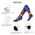 thumbnail image 5 of Pofeuu Cute Flat Hand Drawn Fishes Print Compression Socks for Women & Men Circulation - Best Support for Nurses,Running,Athletic,Sports, 5 of 7