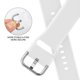 thumbnail image 4 of Compatible con correas de Apple Watch, correas de repuesto de pulsera deportiva de silicona suave, con hebilla clásica, adecuada para Iwatch Series Se 6 5 4 3 2 1,, 4 of 5