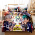 thumbnail image 1 of 3D Digital Printing Cartoon My Hero Academia Quilt Cover Pillowcase Bedding Three-Piece Set YXX1 200*230, 1 of 2