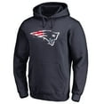 thumbnail image 2 of Men's Navy New England Patriots Splatter Logo Pullover Hoodie, 2 of 4