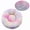 Colours, variant on Round Dog Bed Winter Warm Cat Bed Plush Basket for Dog Washable Pet Bed for Small Medium Large Dog Sofa Cat