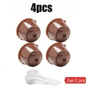 Refillable Reusable Coffee Capsule Pods Cup for Nescafe Dolce Gusto Machine