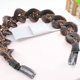 thumbnail image 4 of Diademas Trenzadas Para Mujer, Banda Para El Cabello Trenzada Gruesa, Banda Para El Cabello Elástica Ancha Clásica, Piezas Para El Cabello, Accesorio De Belleza Para Mujeres De Moda-Marrón, 4 of 4