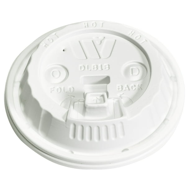 WinCup Plastic Lids for 12,16,20,24 oz Foam Cups, Reclose SipThru, ID