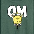 thumbnail image 3 of SpongeBob SquarePants - Yoga Pose - Women's Lightweight French Terry Long Sleeve Shirt, 3 of 6