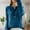 Blue, variant on Women's Solid V Neck Pullover Sweater Winter Loose Long Sleeve Solid Knitwear Tops Wool Sweaters for Women Long Sleeve Pullover Sweaters with Zipper for Men Air Overs Mens Heavy Pullover Pool Sweater