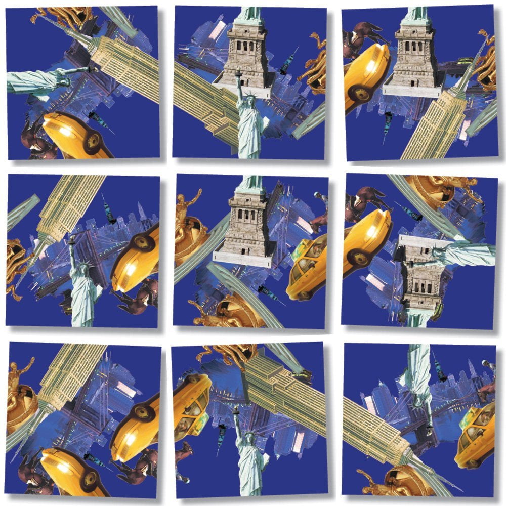 9 Piece dazzle Scramble Squares Space Shuttle Puzzle b 