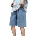 thumbnail image 3 of Men’s Outdoor Casual Denim Shorts Everyday Fashion Bottoms, 3 of 8