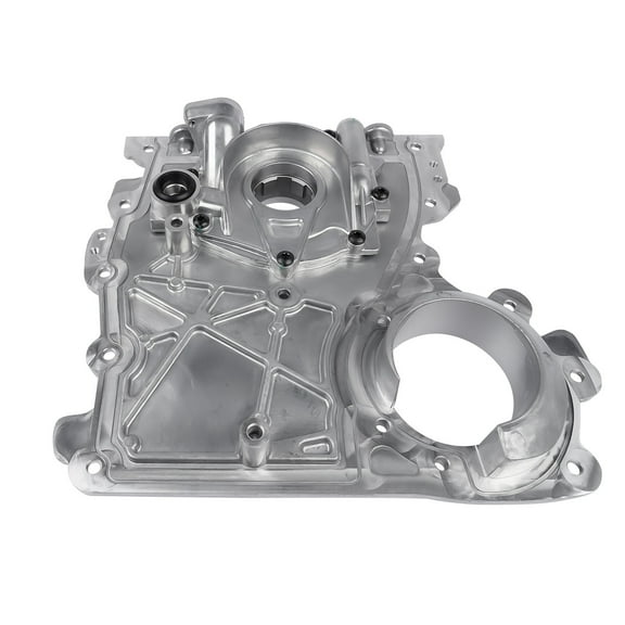 GELUOXI Engine Timing Cover with Oil Pump for GMC Canyon Envoy Pickup Sport Utility 2002-2012 1Pc
