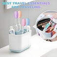 thumbnail image 6 of BPPEG 12Pcs Toothbrush Covers,Portable Silicone Toothbrush Travel Case,Toothbrush Cover for Home,School,Camping and Bathroom, 6 of 7