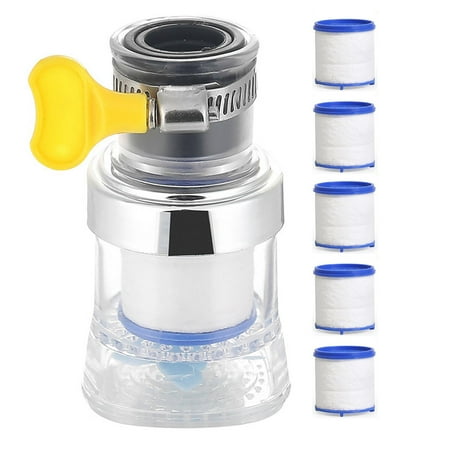 

Hinati Clearance Bathroom Sink Faucet Water Purifier Faucet Water Purifier Sink Faucet Head Water Saving Extension Nozzle Faucet Filter Kitchen + 5 Filters