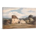 thumbnail image 1 of ARTCANVAS Dunkeswell Abbey 1783 Canvas Art Print by Francis Towne - Size: 60" x 40" (1.50" Deep) (3-Piece), 1 of 9