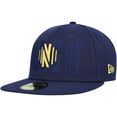 thumbnail image 3 of Men's New Era Navy Nashville SC Kick Off 59FIFTY Fitted Hat, 3 of 5