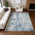 thumbnail image 6 of Addison Rugs Chantille Indoor/Outdoor Transitional Abstract Blue Machine Washable Rectangle Rug, 3' x 5', 6 of 8