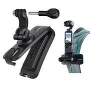 Universal Backpack Clip Mount for GoPro Hero 13/12, Insta360 & DJI Action Cameras, Stepless Adjustable Hands-Free Camera Holder