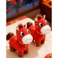 thumbnail image 6 of 20cm Crying Happy Horse Plush Toy - Two Faced Emotional Expression Stuffed Animal for Year of the Horse Mascot, Soft Skin Friendly Fabric for Kids Collectors, Huggable Novelty Gift, 6 of 8