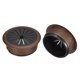thumbnail image 1 of Uxcell 2Pack 2"(50mm) Cubierta de agujero para cable ABS para escritorio, marrón, 1 of 6