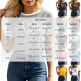thumbnail image 3 of Neewe Blouse for Women Dressy Casual Short Sleeve Color Block Tops Fashion Peint Crew Neck Tunic Shirts Summer Clothes, 3 of 8