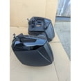 thumbnail image 4 of Black Improved 38L saddlebags Paniers for Kawasaki Versys 650 1000LT Ninja H2, 4 of 11