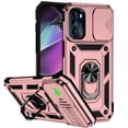 thumbnail image 4 of For Samsung Galaxy A14 5G Case with Stand, Camera Lens Protection & 360° Rotate Ring Kickstand, Shockproof Edge Bumper Cover ,Xpm Phone Case [ Rose Gold ], 4 of 10