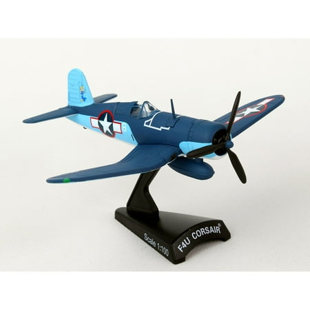 F4u Corsair Fighter Plane - Postage Stamp F4U Corsair VMF-422 1st Lt. Stout 1:100 Scale Model Plane