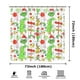 thumbnail image 3 of Grinch Decor Grinch Christmas Decorations Bathroom Grinch Christmas Decorations Non Slip Toilet Polyester Cover Mat Set Bathroom Shower Curtain, 3 of 3