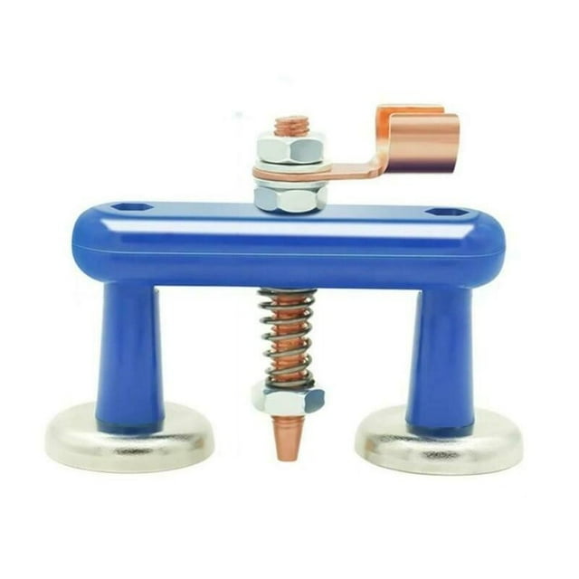 Double Welding Magnet Head Magnetic Support Clamp Holder Fixture Strong Welder