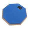 thumbnail image 1 of Drum Practice Pad, 12 Inch with High Density Rubber for Authentic Rebound, Wood Polymer for Silent Practice Antislip Soundproof Cotton, for Home and Outdoor Use, 1 of 7