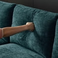 thumbnail image 5 of UBesGoo Modern & Contemporary Sectional Sofas, U Shaped Chenille Fabric Couch with Double Reversible Chaise Lounges, 110" W Blue-Green, 5 of 10