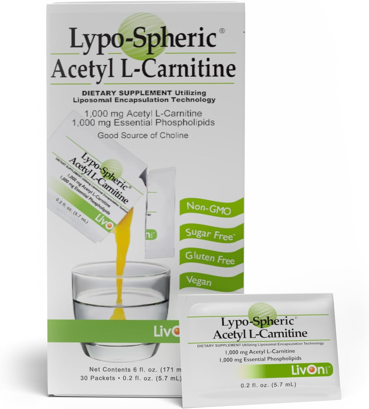 livon glutathione reviews LivOn Labs, Liposomal Glutathione Supplement, 450 mg, 30 Packets