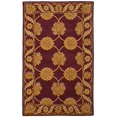 thumbnail image 2 of Safavieh Heritage Collection HG314B Handmade Traditional Oriental Premium Wool Area Rug, 5' x 8', Maroon, 2 of 5