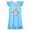 A-Blue, variant on Xmarks Girls Nightgowns Flying Sleeve Ruffle Princess Night Sleep Dress Pajamas Little Kids Toddler Cute Cartoon Dinosaur Printed Sleepwear Casual Gown Daily Home Wear, 3-10 Years