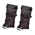 thumbnail image 4 of Fundas para botas , regalo para hombres, zapatos góticos medievales de estilo vintage cómodos Café, 4 of 8