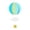 A, variant on Dusknt Rainbow Hot Air Balloon Garland, Round Hanging Paper Decor, Ceiling Decoration, Classroom Decro, Hot Air Balloon Decorations, Hot Air Balloon 1Pc