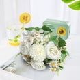 thumbnail image 6 of Beautiful Artificial Silk Fake Flowers Wedding Valentines Bouquet Bridal Decor Home Decoration, 6 of 6