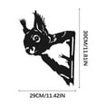 thumbnail image 3 of Silhouette Giraffe Turtle Dog Bear Graphic Insert Decoration, 3 of 4