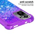 thumbnail image 3 of Funda para Xiaomi Redmi Note 10S 4G/Note 10 4G Transparente con Brillos Carcasa Protectora Antigolpes con Glitter Brillante, 3 of 5