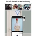 thumbnail image 5 of Smart Video Doorbell with 6-Month Battery, 2-Way Audio and Night Vision, Wireless WiFi Security Doorbell Compatible with 2.4GHz Network for Home Monitoring, 5 of 9