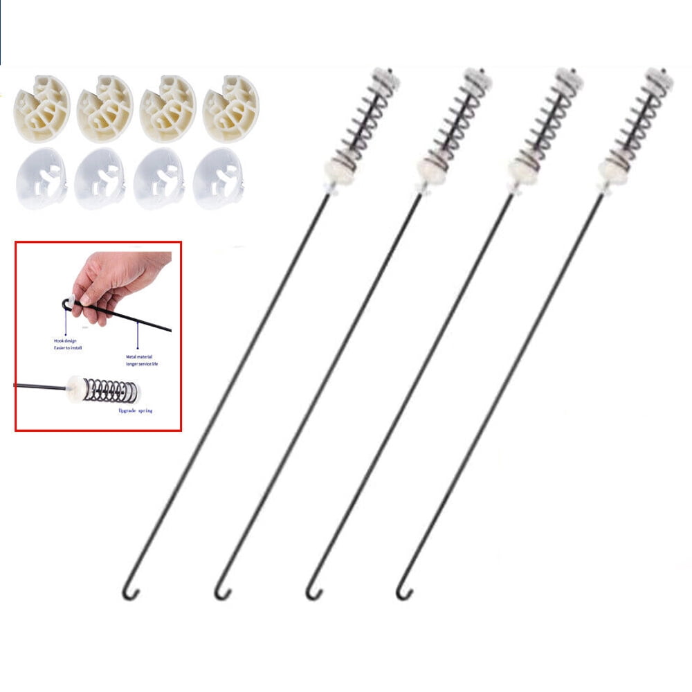Kit 4 Aste Sospensione Per Lavatrice Whirlpool E Kenmore | Ricambio W1082196 | Lunghezza 25-1/2 In