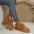 thumbnail image 4 of Women's Cozy Fashion Slip-On Snow Boots - Warm Winter Footwear for Comfortable Days, 4 of 7